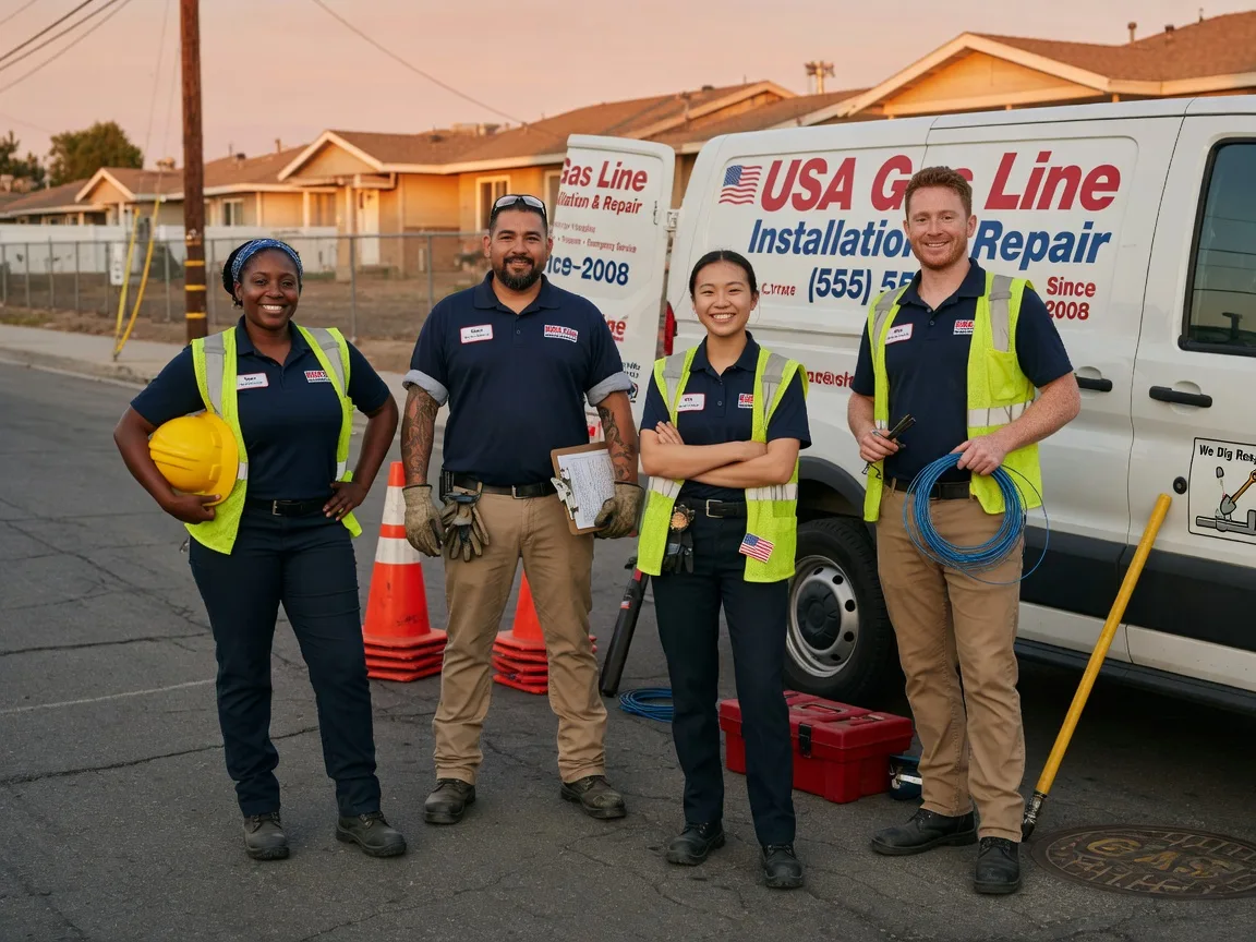 Gas Line Installation company in Chunky, MS